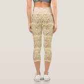 Sepia Capri Leggings (Rückseite)
