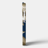 Sepia Conch Seashells Case-Mate iPhone Hülle (Rückseite / Links)