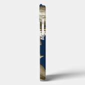 Sepia Conch Seashells Case-Mate iPhone Hülle (Rückseite / Links)