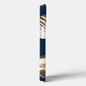 Sepia Conch Seashells Case-Mate iPhone Hülle (Rückseite / Rechts)