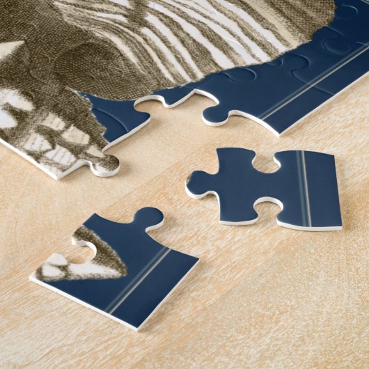 Sepia Conch Seashells Puzzle (Seite)