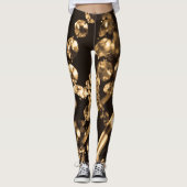 Sepia Crystal Chandelier Leggings (Vorderseite)