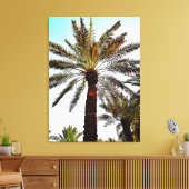 Sepia Date Tree Leinwanddruck (Insitu (Wohnzimmer))