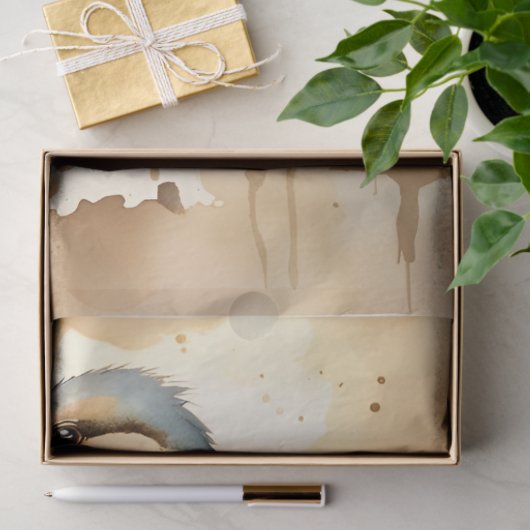 Sepia Duck , Papiertuch für Decoupage/Handwerk Seidenpapier (Geschenk)