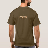 Sepia-Eiche - Brown T-Shirt (Rückseite)