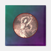 Sepia Esmeralda Magnet (Vorne)