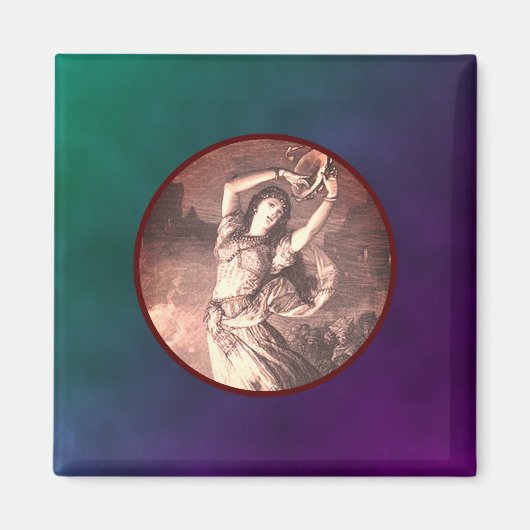 Sepia Esmeralda Magnet (Vorne)