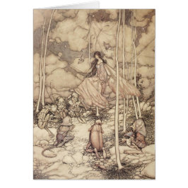 Sepia-farbene Hai-Königin mit Kreaturen