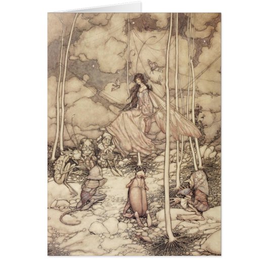 Sepia-farbene Hai-Königin mit Kreaturen (Vorne)