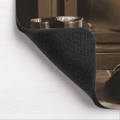 Sepia-Farbschwestern Mousepad (Ecke)
