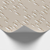 Sepia Geschenkpapier (Ecke)