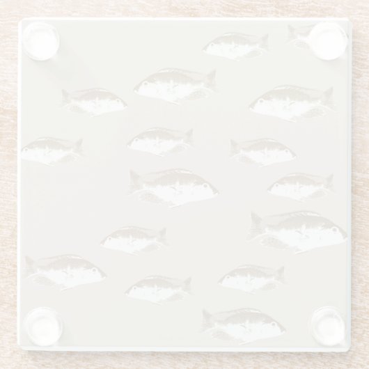 Sepia Glasuntersetzer (Rückseite)