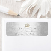 Sepia Gold Glitzer UAWG Crown Princess Bridal Gray (Insitu)