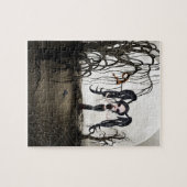 Sepia Goth Girl Puzzle (Horizontal)