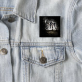 Sepia Goth Girl Vignette Button (Beispiel)