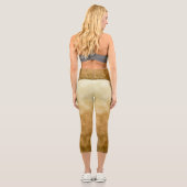 Sepia Haze Capri Leggings (Rückseite)
