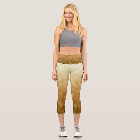 Sepia Haze Capri Leggings (Vorderseite)
