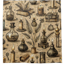 Sepia-Hexenkunst-Alchemie-Bücher Trank Vintage