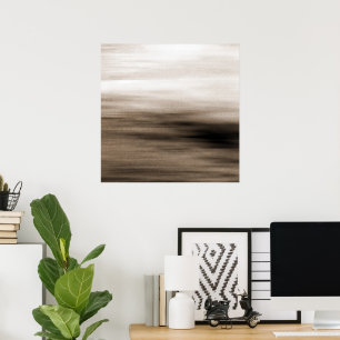 Sepia-Horizont Poster