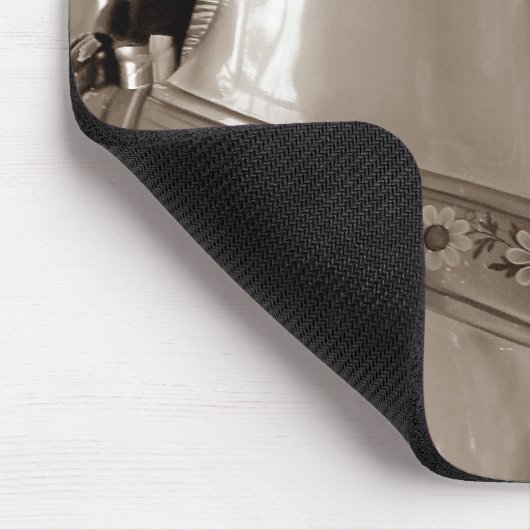 Sepia Horse Mousepad (Ecke)