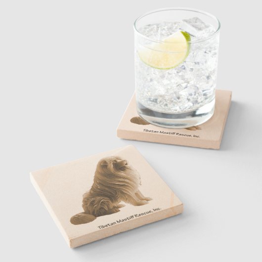 Sepia Ice TM Untersetzer (Seitenansicht)