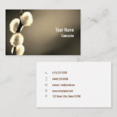 Sepia, individuell anpassbarer Beratertherapeut Visitenkarte (Vorne/Hinten)