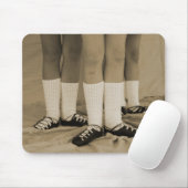 Sepia-Iren tanzen weiche Schuhe Mousepad (Mit Mouse)
