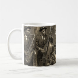 Sepia Jazz Soul Vibe Kaffeetasse