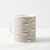 Sepia Kaffeetasse (Vorderseite Links)
