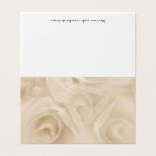 Sepia-Karte für Papiere Rose