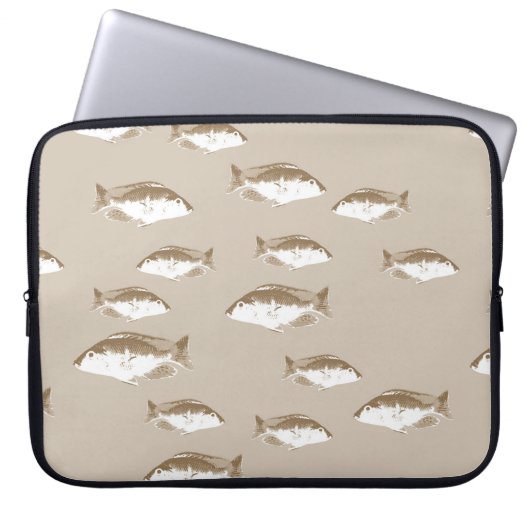 Sepia Laptopschutzhülle (Vorderseite)