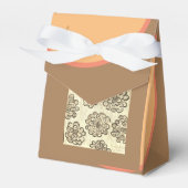 Sepia Marigolds Geschenkschachtel (Vorderseite)