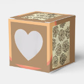 Sepia Marigolds Geschenkschachtel (Vorderseite)