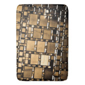 Sepia Mirror Pattern Badematte (Vorderseite Vertikal)