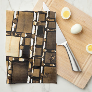 Sepia Mirrors Geschirrtuch