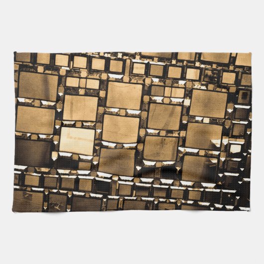 Sepia Mirrors Geschirrtuch (Horizontal)