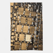 Sepia Mirrors Geschirrtuch (Vertikal)