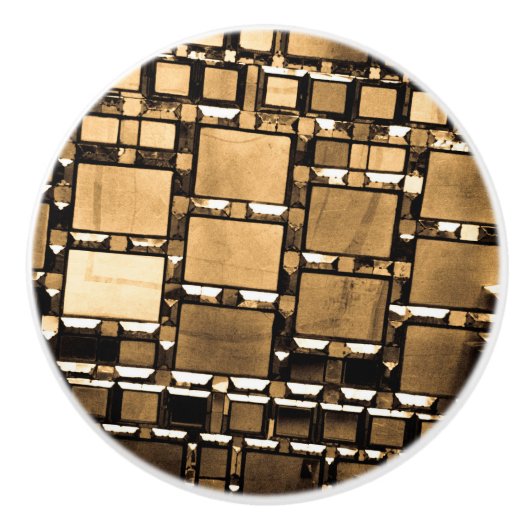 Sepia Mirrors Keramikknauf (Vorderseite)