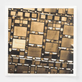 Sepia Mirrors Serviette (Vorderseite)