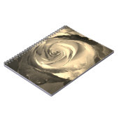 Sepia Nah Up Notebook Notizblock (Linke Seite)