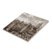 Sepia New York City Fliese (Seite)