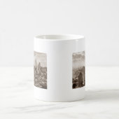 Sepia New York City Kaffeetasse (Mittel)