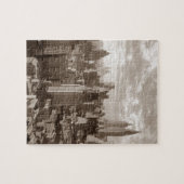 Sepia New York City Puzzle (Horizontal)