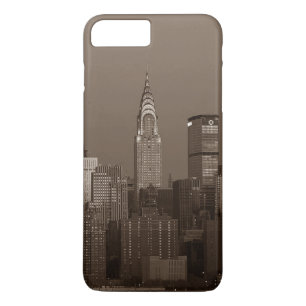 Sepia New York City Skyline Case-Mate iPhone Hülle