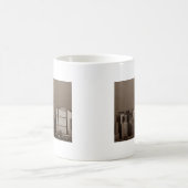 Sepia New York City Skyline Kaffeetasse (Mittel)