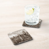 Sepia New York City Untersetzer (Rechte Seite)