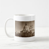 Sepia Paper Effect Venice Grand Canal Kaffeetasse (Links)