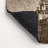 Sepia Paper Effect Venice Grand Canal Mousepad (Ecke)