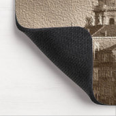 Sepia Paper Effect Venice Grand Canal Mousepad (Ecke)