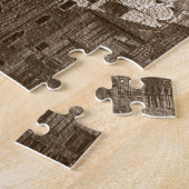 Sepia Paper Effect Venice Grand Canal Puzzle (Seite)